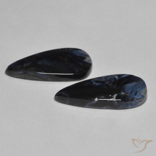 Shop natural 3.40ct Multicolore Pietersite gems, En forme de poire, from Namibie at GemSelect. In stock, global shipping!