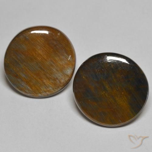 4.27ctw Naturel Multicolore Pietersite, Tour, Opaque