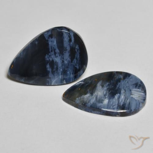 Shop natural 7.34ct Multicolore Pietersite gems, En forme de poire, from Namibie at GemSelect. In stock, global shipping!