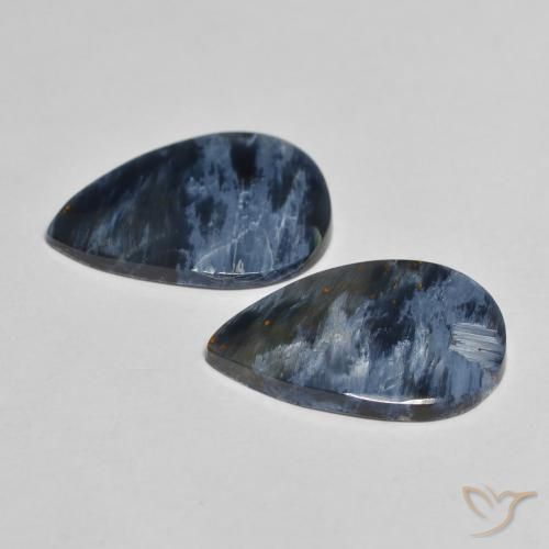 Shop natural 7.34ct Multicolore Pietersite gems, En forme de poire, from Namibie at GemSelect. In stock, global shipping!