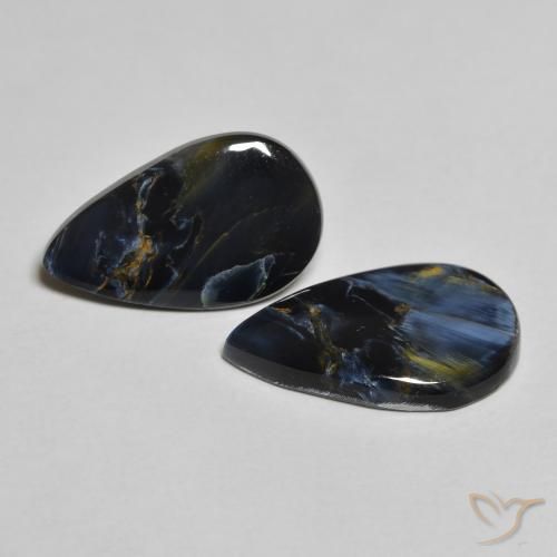 Shop natural 6.58ct Multicolore Pietersite gems, En forme de poire, from Namibie at GemSelect. In stock, global shipping!