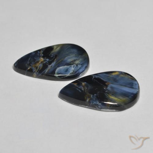Shop natural 6.58ct Multicolore Pietersite gems, En forme de poire, from Namibie at GemSelect. In stock, global shipping!