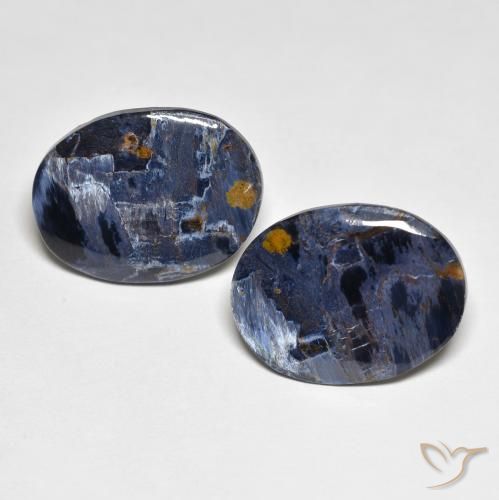 10.24ctw Naturel Multicolore Pietersite, ovale, Opaque