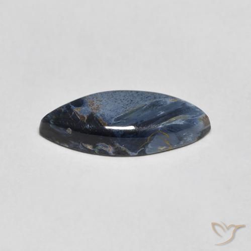 Pietersite Multicolore naturelle Marquise, 2.02 ct, Opaque