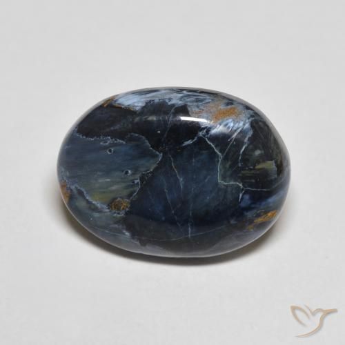 5.56ct Naturel Multicolore Pietersite, ovale, Opaque