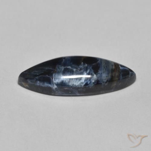 Pietersite Multicolore naturelle Marquise, 3.03 ct, Opaque