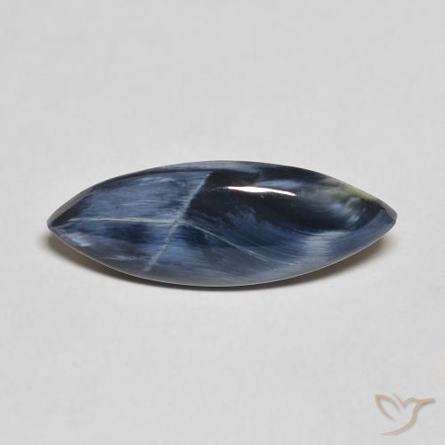 4.06ct Naturel Multicolore Pietersite, Marquise, Opaque