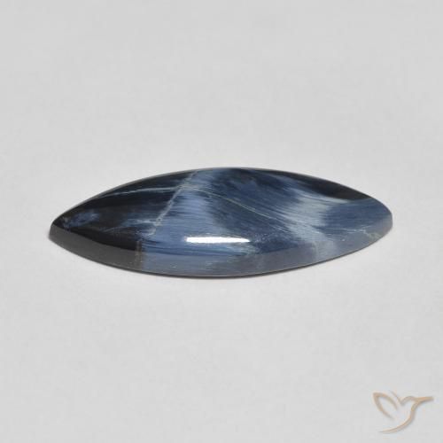 Pietersite Multicolore naturelle Marquise, 4.06 ct, Opaque