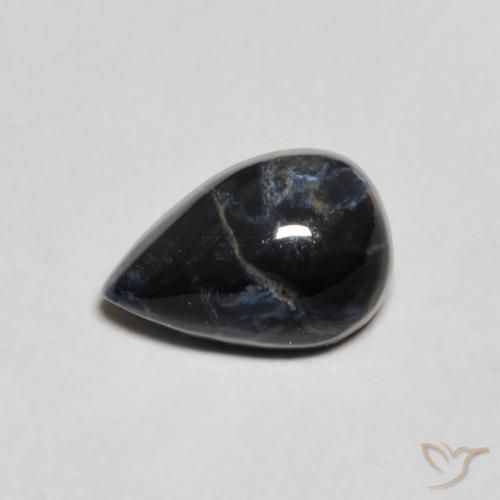1.13ct Naturel Multicolore Pietersite, En forme de poire, Opaque