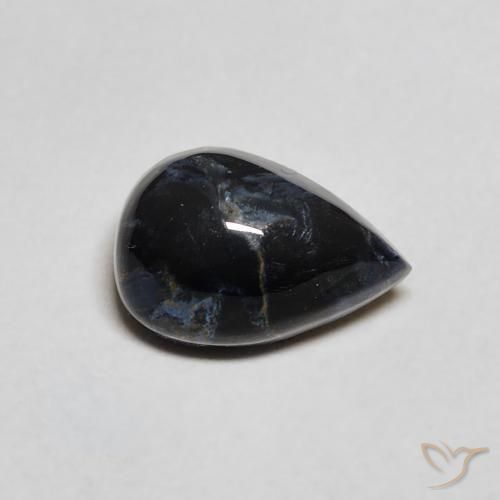Pietersite Multicolore naturelle En forme de poire, 1.13 ct, Opaque