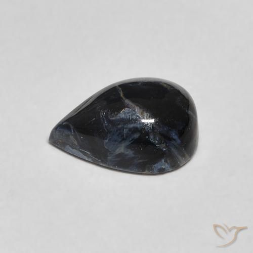 Pietersite Multicolore naturelle En forme de poire, 1.13 ct, Opaque
