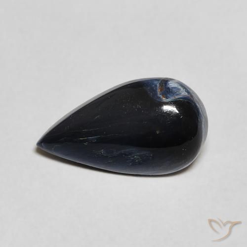 Pietersite Multicolore naturelle En forme de poire, 1.11 ct, Opaque