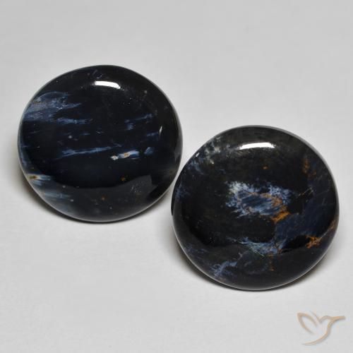 10.36ctw Naturel Multicolore Pietersite, Tour, Opaque