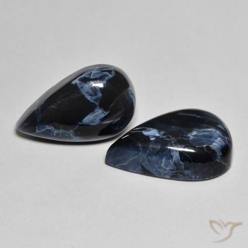 Shop natural 8.92ct Multicolore Pietersite gems, En forme de poire, from Namibie at GemSelect. In stock, global shipping!