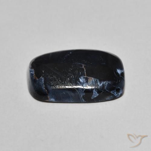 Pietersite Multicolore naturelle Coussin, 3.75 ct, Opaque