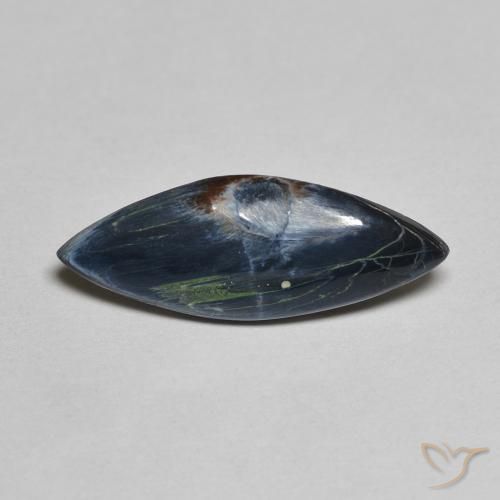 1.81ct Naturel Multicolore Pietersite, Marquise, Opaque