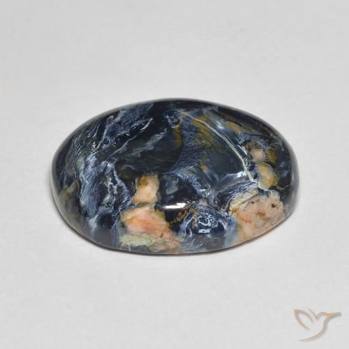 Pietersite Multicolore naturelle ovale, 6.16 ct, Opaque