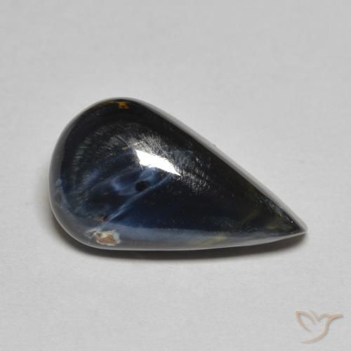 Pietersite Multicolore naturelle En forme de poire, 4.19 ct, Opaque