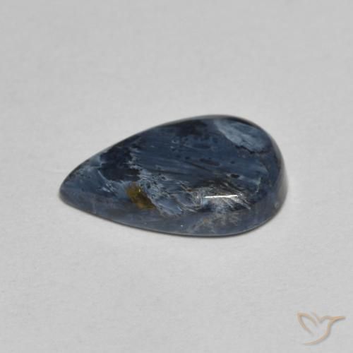 Pietersite Multicolore naturelle En forme de poire, 1.58 ct, Opaque