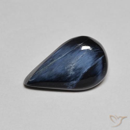 2.65ct Naturel Multicolore Pietersite, En forme de poire, Opaque