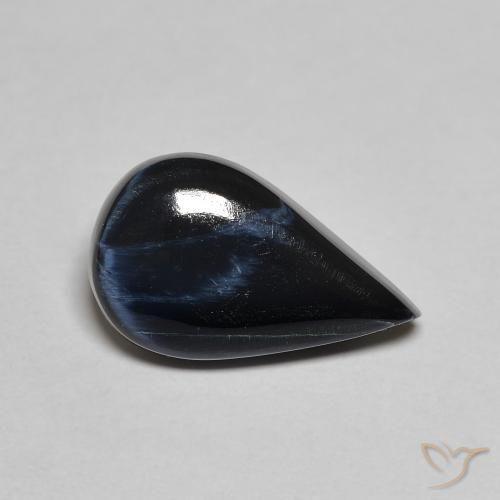 Pietersite Multicolore naturelle En forme de poire, 2.65 ct, Opaque