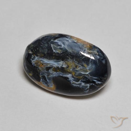 5.19ct Naturel Multicolore Pietersite, ovale, Opaque