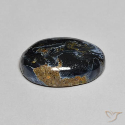 Pietersite Multicolore naturelle ovale, 5.19 ct, Opaque