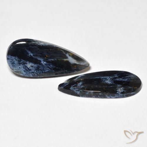 Shop natural 5.76ct Multicolore Pietersite gems, En forme de poire, from Namibie at GemSelect. In stock, global shipping!