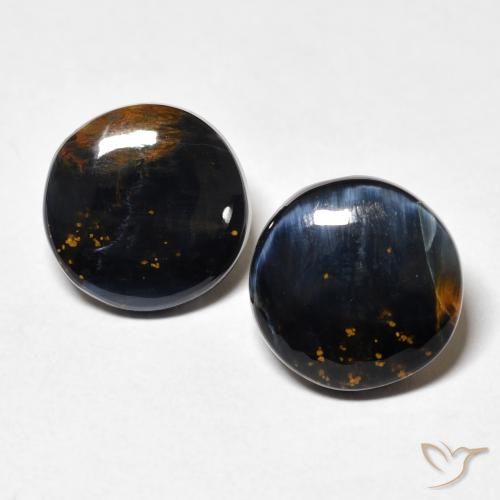 6.42ctw Naturel Multicolore Pietersite, Tour, Opaque