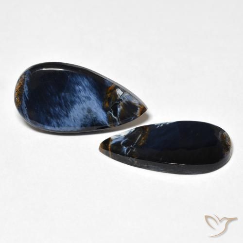 Shop natural 8.46ct Multicolore Pietersite gems, En forme de poire, from Namibie at GemSelect. In stock, global shipping!