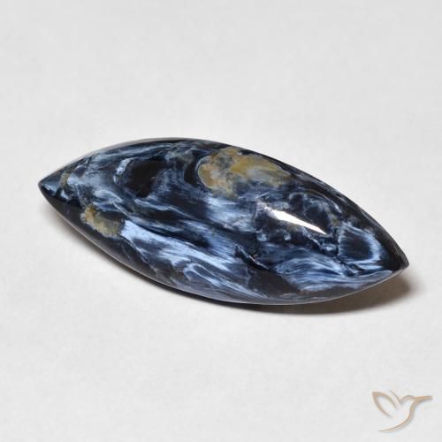 Pietersite Multicolore naturelle Marquise, 6.42 ct, Opaque