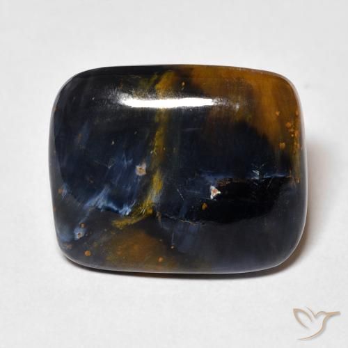 11.76ct Naturel Multicolore Pietersite, Coussin, Opaque