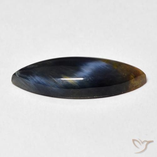 Pietersite Multicolore naturelle Marquise, 5.19 ct, Opaque