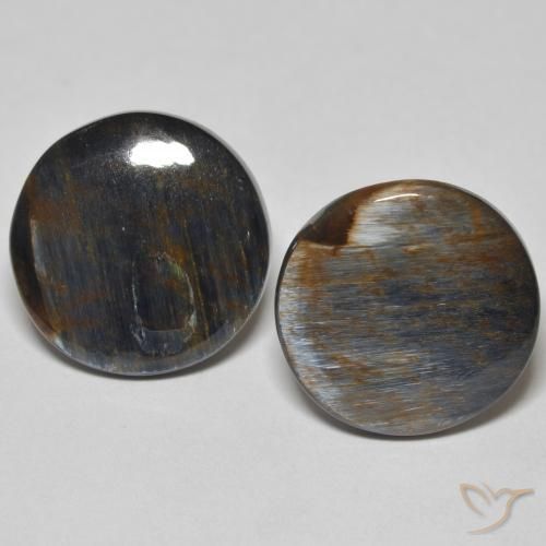 11.65ctw Naturel Multicolore Pietersite, Tour, Opaque