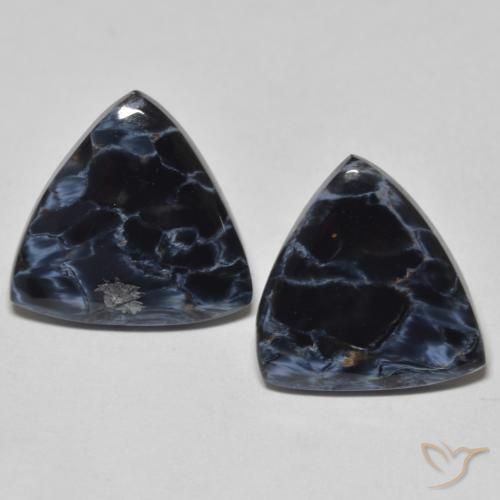 8.90ctw Naturel Multicolore Pietersite, Trillion, Opaque