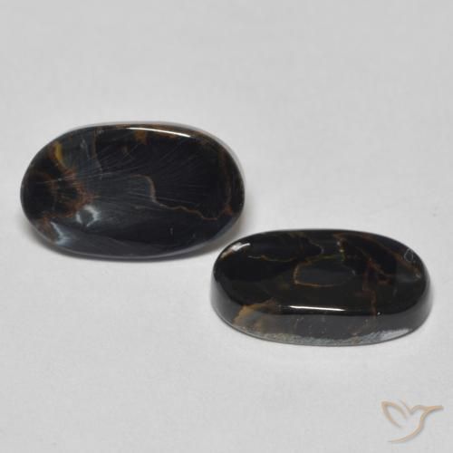 Shop natural 5.53ct Multicolore Pietersite gems, ovale, from Namibie at GemSelect. In stock, global shipping!