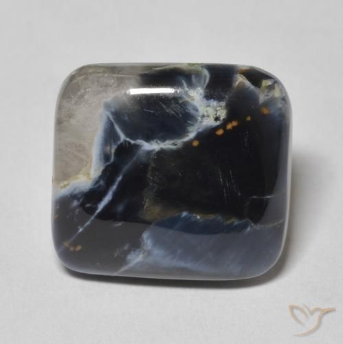 Pietersite Multicolore naturelle Coussin, 8.00 ct, Opaque