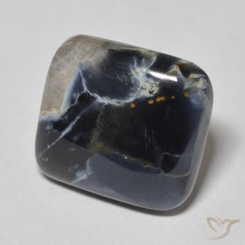 Pietersite Multicolore naturelle Coussin, 8.00 ct, Opaque