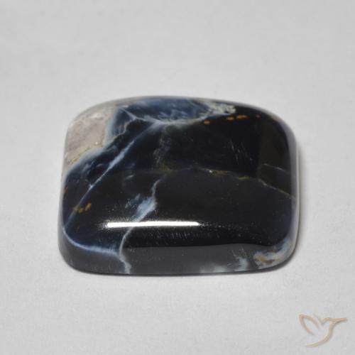 Pietersite Multicolore naturelle Coussin, 8.00 ct, Opaque