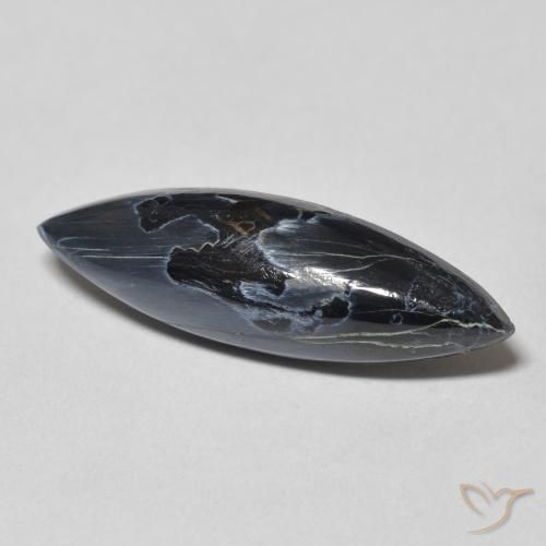 Pietersite Multicolore naturelle Marquise, 6.98 ct, Opaque