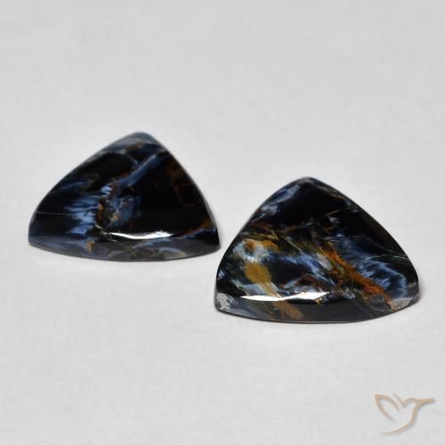Shop natural 7.16ct Multicolore Pietersite gems, Trillion, from Namibie at GemSelect. In stock, global shipping!