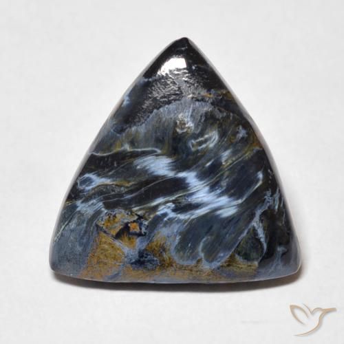6.43ct Naturel Multicolore Pietersite, Trillion, Opaque
