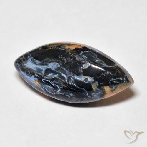Pietersite Multicolore naturelle Marquise, 9.05 ct, Opaque