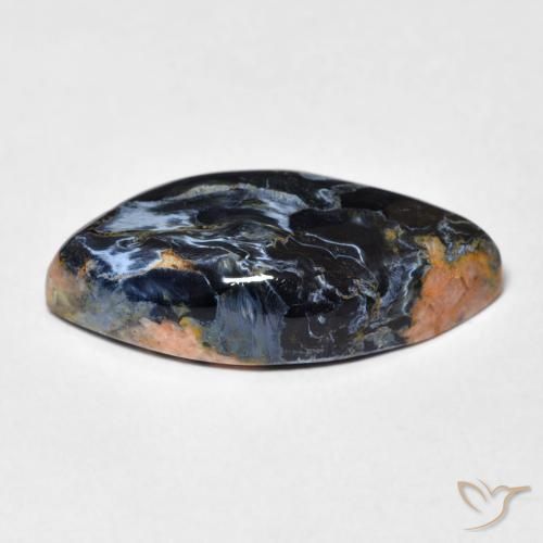 Pietersite Multicolore naturelle Marquise, 9.05 ct, Opaque