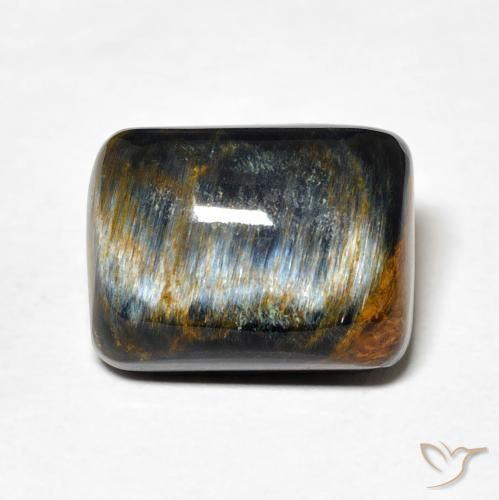 7.84ct Naturel Multicolore Pietersite, Coussin, Opaque