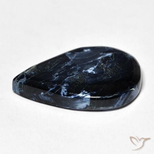 Pietersite Multicolore naturelle En forme de poire, 11.81 ct, Opaque