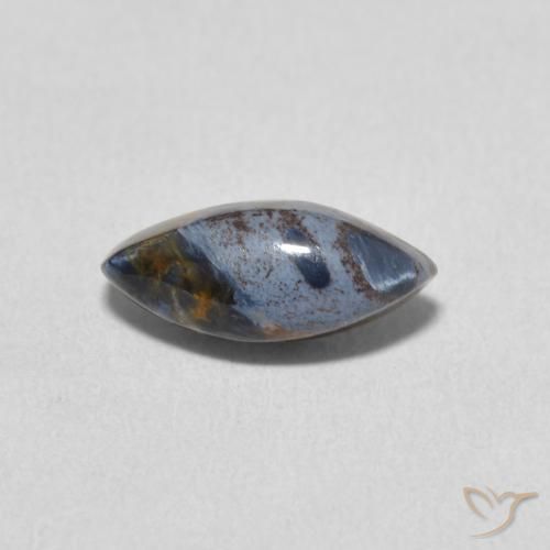 1.44ct Naturel Multicolore Pietersite, Marquise, Opaque