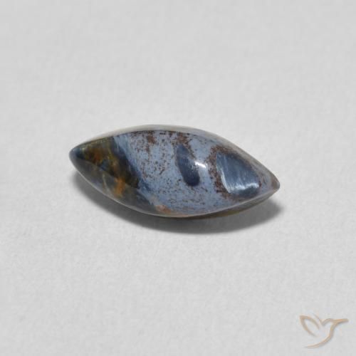 Pietersite Multicolore naturelle Marquise, 1.44 ct, Opaque