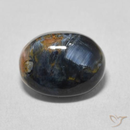 2.66ct Naturel Multicolore Pietersite, ovale, Opaque
