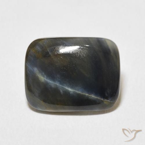 3.64ct Naturel Multicolore Pietersite, Coussin, Opaque